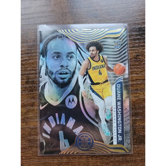 Duane Washington Jr. 2021-2022 Panini Illusions #199 - Rookie - Fresh Pull - Picture 1 of 2